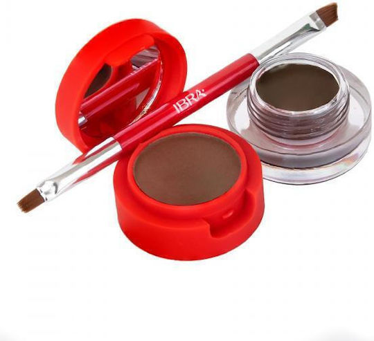 Ibra Ibra Eyebrow Pomade & Powder Dark Chocolate Eyebrow Pomade Shadow 7g