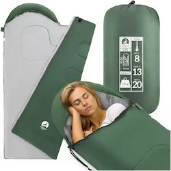 4FIZJO Sleeping Bag Μονό Πράσινος