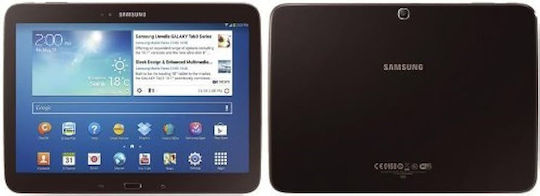 Samsung Galaxy Tab 3 10.1" Реновиран таблет с Wi-Fi + 4G-LTE (3GB/16GB) Клас Спецификация на електронен търговски сайт Черен