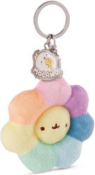 Плюшен ключодържател цвете дъга Molang 7см Nici #61203