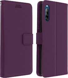 Sony Xperia L4 Folio Case Video Support Purple