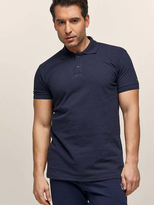 Bodymove Polo T-shirt Μπλε Σκούρο