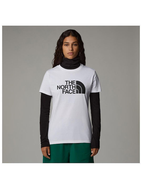 The North Face Easy Femeie Sport Tricou Alb