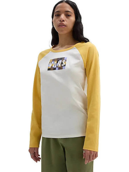 Lizzie Everyday Γυναικείο T-shirt Yellow/white