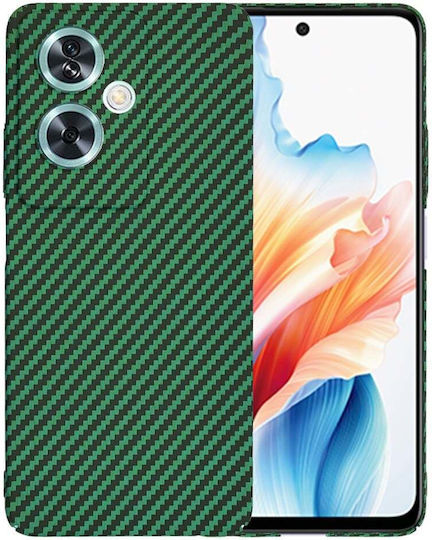 Techsuit Carbon Back Cover Silicone Green (OnePlus Nord N30 SE)