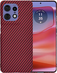 Techsuit Carbon Umschlag Rückseite Silikon Rot ...