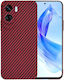 Techsuit Carbon Back Cover Silicon Roșu (Honor ...