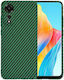 Techsuit Carbon Back Cover Σιλικόνης Πράσινο (O...
