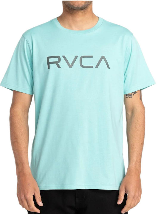 RVCA Men's Short Sleeve T-shirt Blue