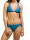 Protest Triangle Bikini Top Blue