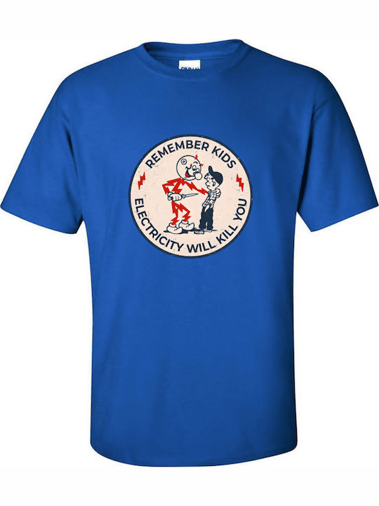 Gildan T-shirt Μπλε