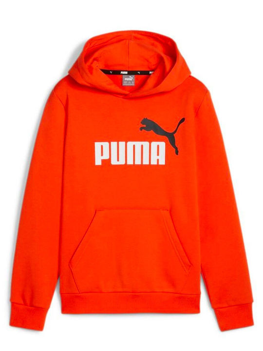 PUMA Kinder-Sweatshirt mit Kapuze und Taschen O...