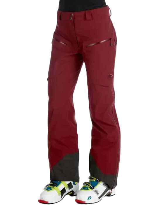 Mammut 1020-10570-6007 Women's Trousers for Ski & Snowboard Red