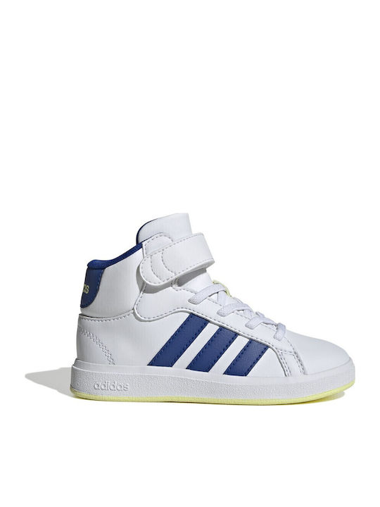 adidas Grand Court Παιδικά Sneakers High με Σκρ...