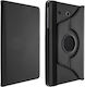 Avizar Flip Cover Rotierende Schwarze (Samsung Galaxy Tab E 9.6)
