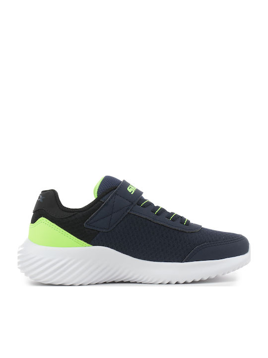 PS Bounder Αθλητικά Παιδικά Παπούτσια Running με Σκρατς Navy Μπλε