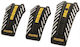 Set Pedale Rutschfest Universal Aluminium Schwarz 3Stück