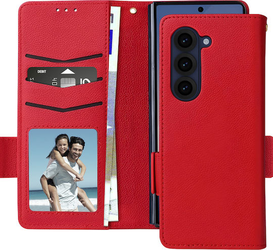 Avizar Wallet Κόκκινο (Galaxy Z Fold6)