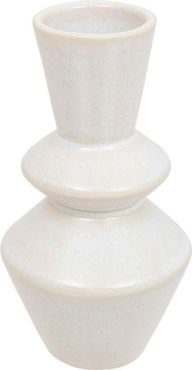 Βάζο Κεραμικό A-s Soleya Εκρού Φ7xΥ14cm