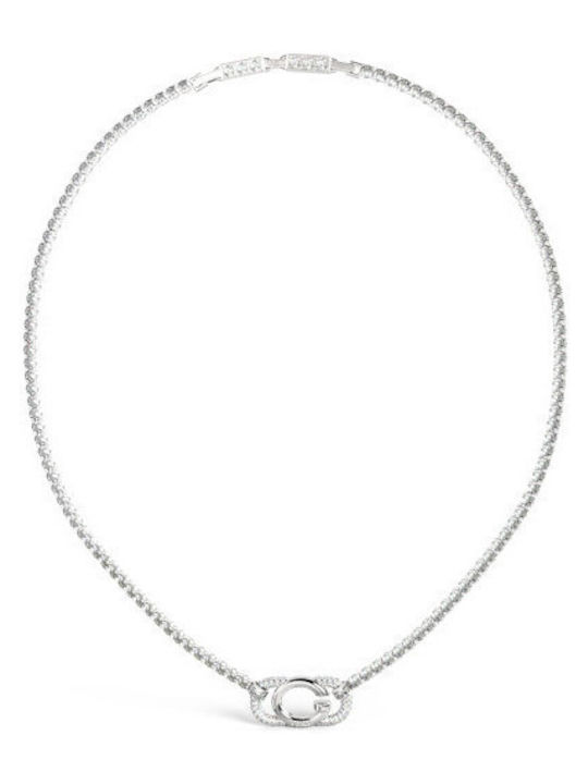 Guess Κολιέ Ριβιέρα από Ατσάλι Guess Κολιέ Ριβιέρα από Ατσάλι