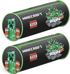 Minecraft Pencil Case Barrel