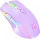 Onikuma CW905 RGB Gaming Ποντίκι 6400 DPI Μωβ