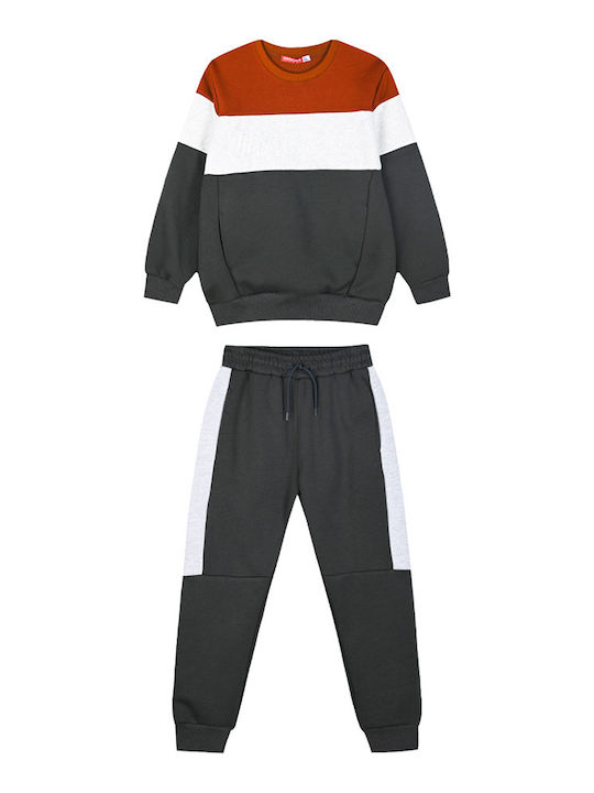 Energiers Kinder Sweatpants Set - Jogginganzug Charcoal