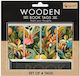 Wooden Bookmarks Cozywood Nature Set of 4 Pcs B...