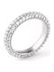 Guess Infinity Ring with Zircon made of Steel