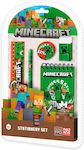 Minecraft Stationery Set 5pcs 12 Τεμ