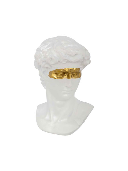 Decorative Bust Polyresin 16x14x24cm 1pcs