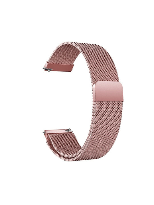 Milanese Curea Oțel inoxidabil Roz (Samsung Galaxy Watch Active)