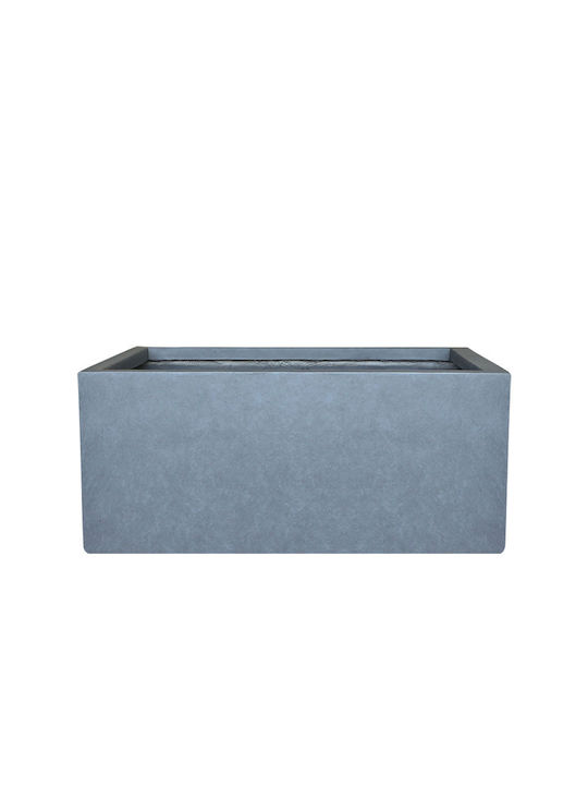 Marhome Planter Box 90x33cm Grey Marble