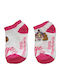 Paw Patrol Kids' Ankle Socks White Pink