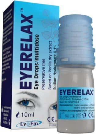 Lyofin Eye Relax Οφθαλμικές Σταγόνες 10ml