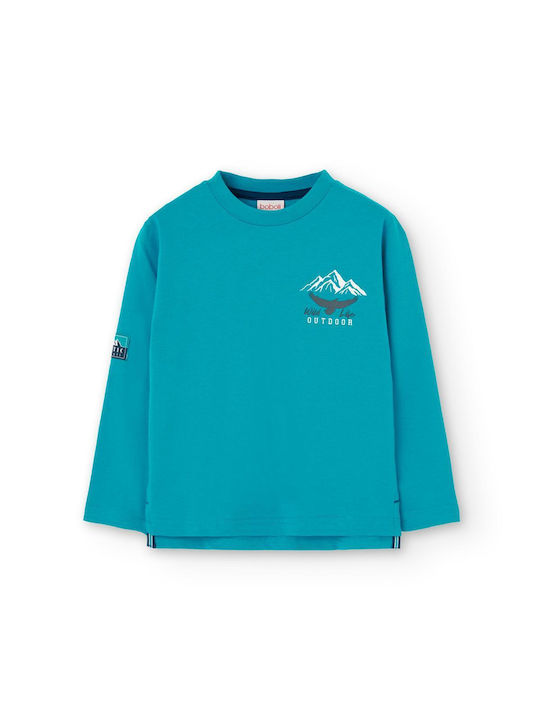 Boboli Kids Shirt Long Sleeve turquoise