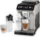 De'Longhi Automatic Espresso Machine 1450W Pressure 19bar for Cappuccino with Grinder Silver