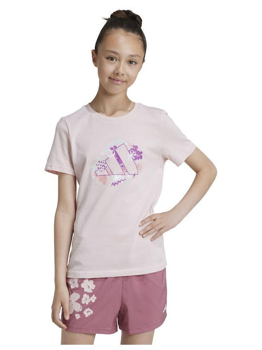 Adidas Kids T-shirt Pink