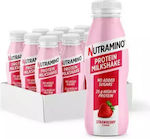 Nutramino Protein Milkshake 12 x 330ml with Flavor Strawberry