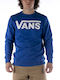 Vans Crew Herren Sweatshirt Blue