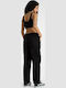 Women's Fabric Trousers Black
