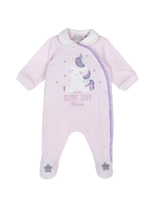 Chicco Baby Bodysuit Velvet Pink