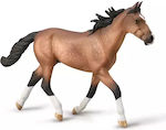 Miniature Toy Standardbred Pacer Stallion Brown Brown 11.3cm 80004