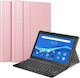 Bluetooth Flip Cover with Keyboard Rose Gold for Lenovo Tab P11 Pro