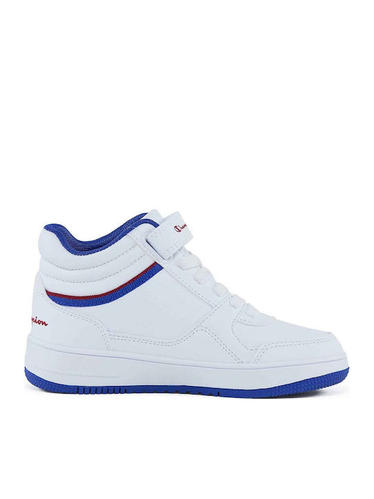 Champion Rebound Mid Cut Παιδικά Sneakers High ...