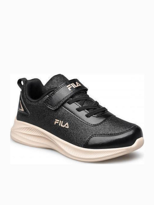 Παιδικά Sneakers με Σκρατς Μαύρα