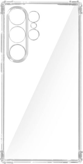 Akashi Case S24 Ultra Bumpere Silicone Corners Transparent