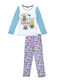 Superheroes Pijama pentru copii De bumbac Blue