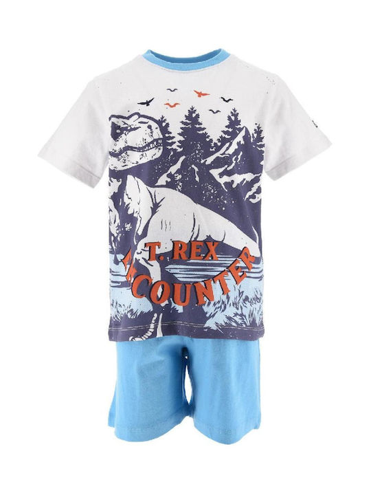 Superheroes Kids Pyjamas Cotton White