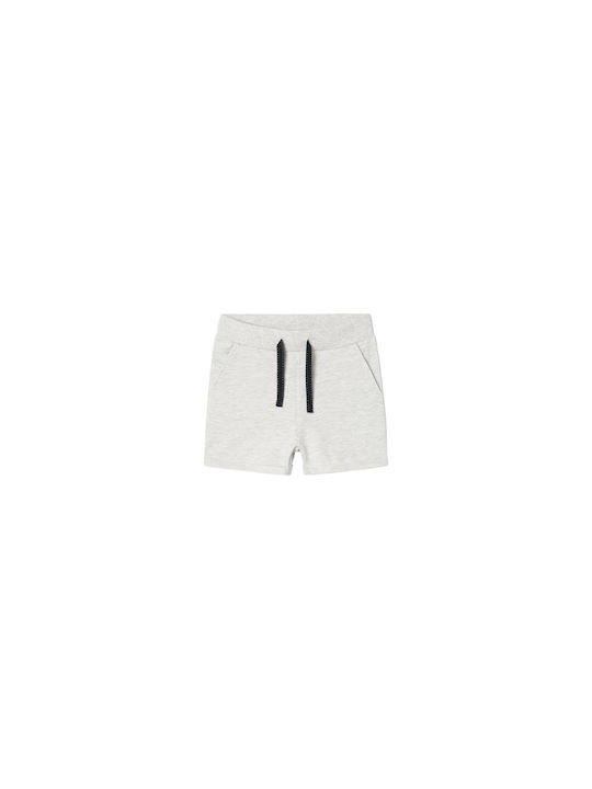 Name It Kinder Shorts/Bermudas Stoff Hellgrau meliert